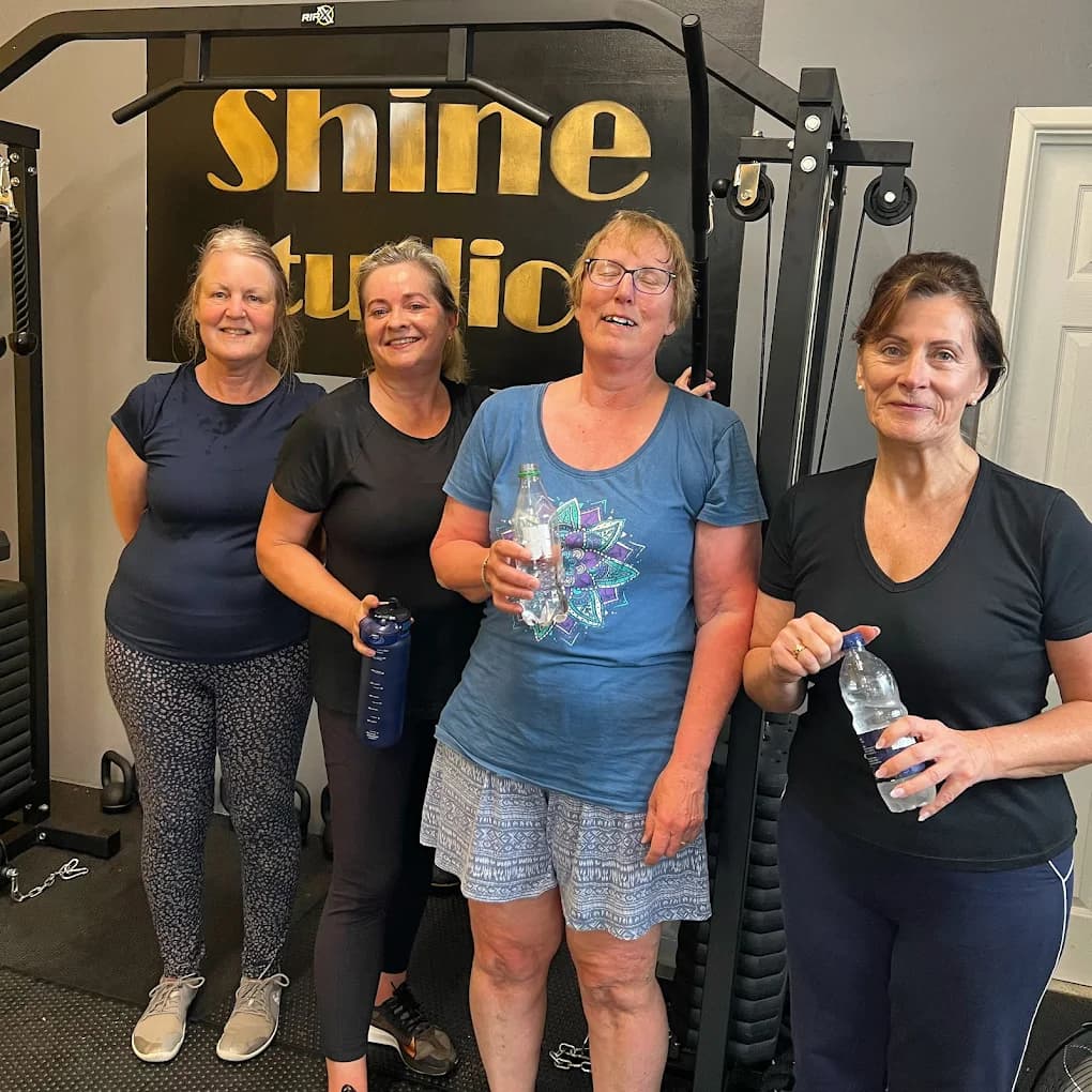A group at Shine Studios in Shedfield